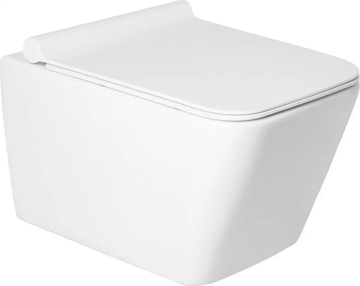 Унитаз подвесной Saniteco KW-9004W + Marberg 410 SE CR + Marberg 410 - фото товара