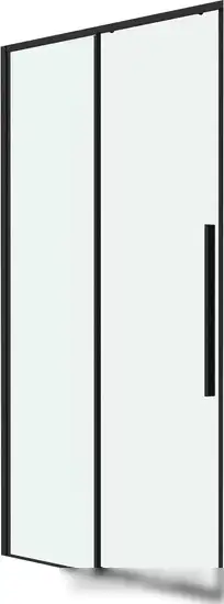 Душевая дверь Grossman Galaxy 80x195 1/2.K33.01.80.21.00 (черный матовый/прозрачное стекло)