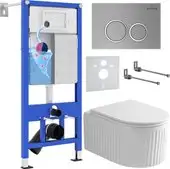 Унитаз подвесной Roxen StounFix Dual Fresh 968246 - изображение в каталоге