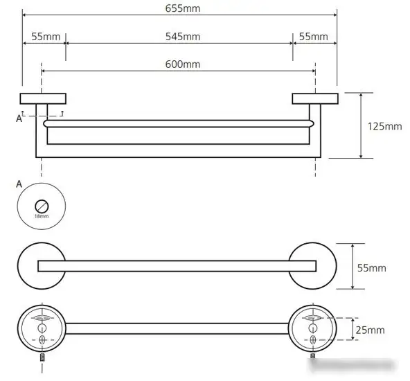 Держатель для полотенца Bemeta Neo 104204055 – фото товара