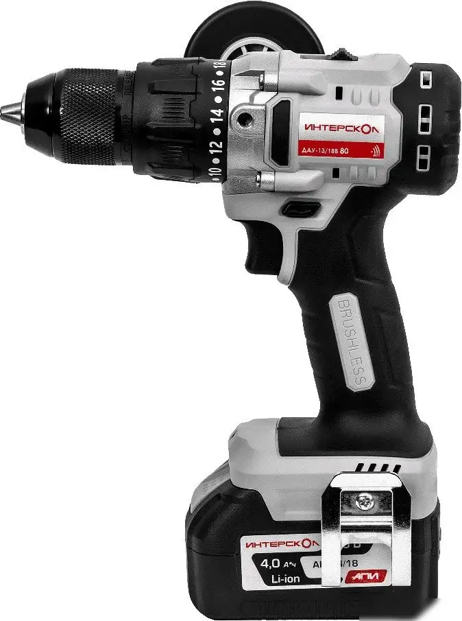 Ударная дрель-шуруповерт Интерскол ДАУ-13/18В 80 786.0.0.70 (без АКБ) – фото товара