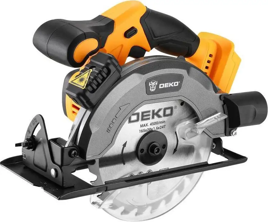 Дисковая (циркулярная) пила Deko DKCS20DA 085-1155 (с 1-им АКБ) – фото товара