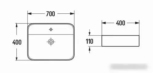 Умывальник SantiLine SL-1007 - фото товара