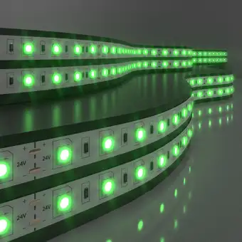Светодиодная лента Elektrostandard 24V 14.4W 60Led 5050 IP20 зеленый a052971 – изображение в каталоге
