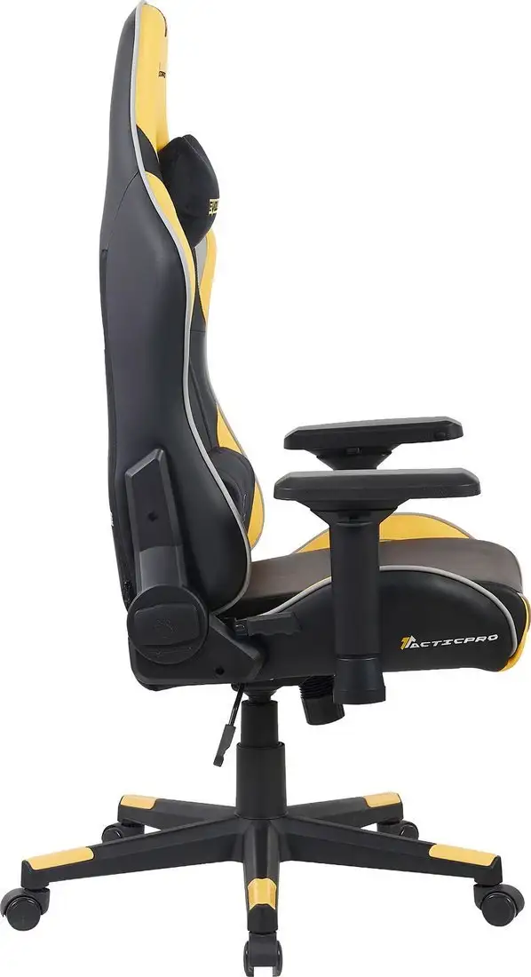 Игровое (геймерское) кресло Evolution Tactic PRO Special edition D4 (черный/желтый) – фото товара