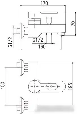 Смеситель Slezak RAV Zambezi ZA054.5-1 - фото товара
