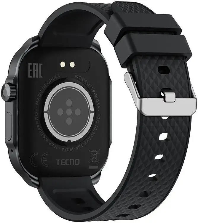 Умные часы Tecno Watch 3 Active TSP-W03A (черный) – фото товара