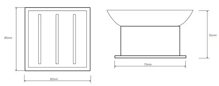 Мыльница Bemeta Plaza 140108191 – фото товара