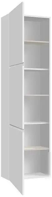 Belux Шкаф Версаль ПН51 (левый, белый глянцевый 1) – фото товара