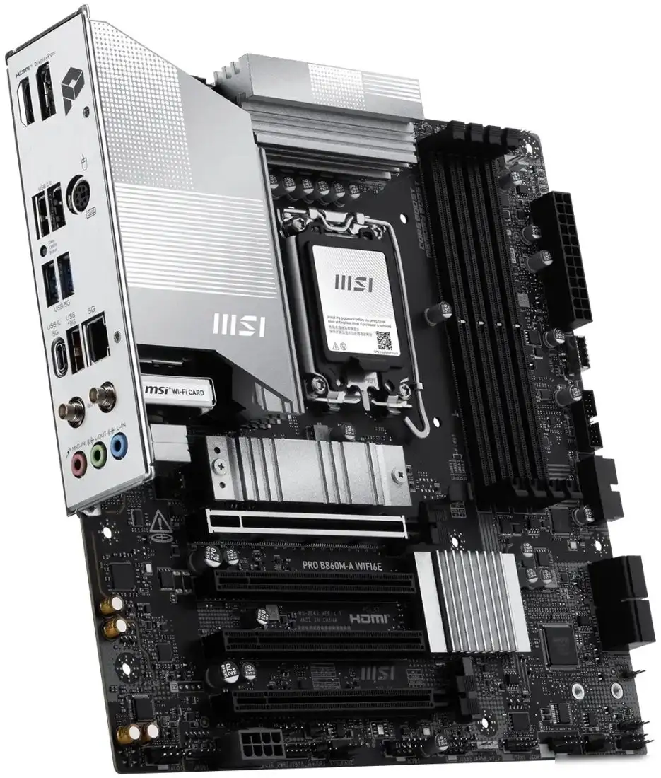 Материнская плата MSI Pro B860M-A WiFi6E – фото товара