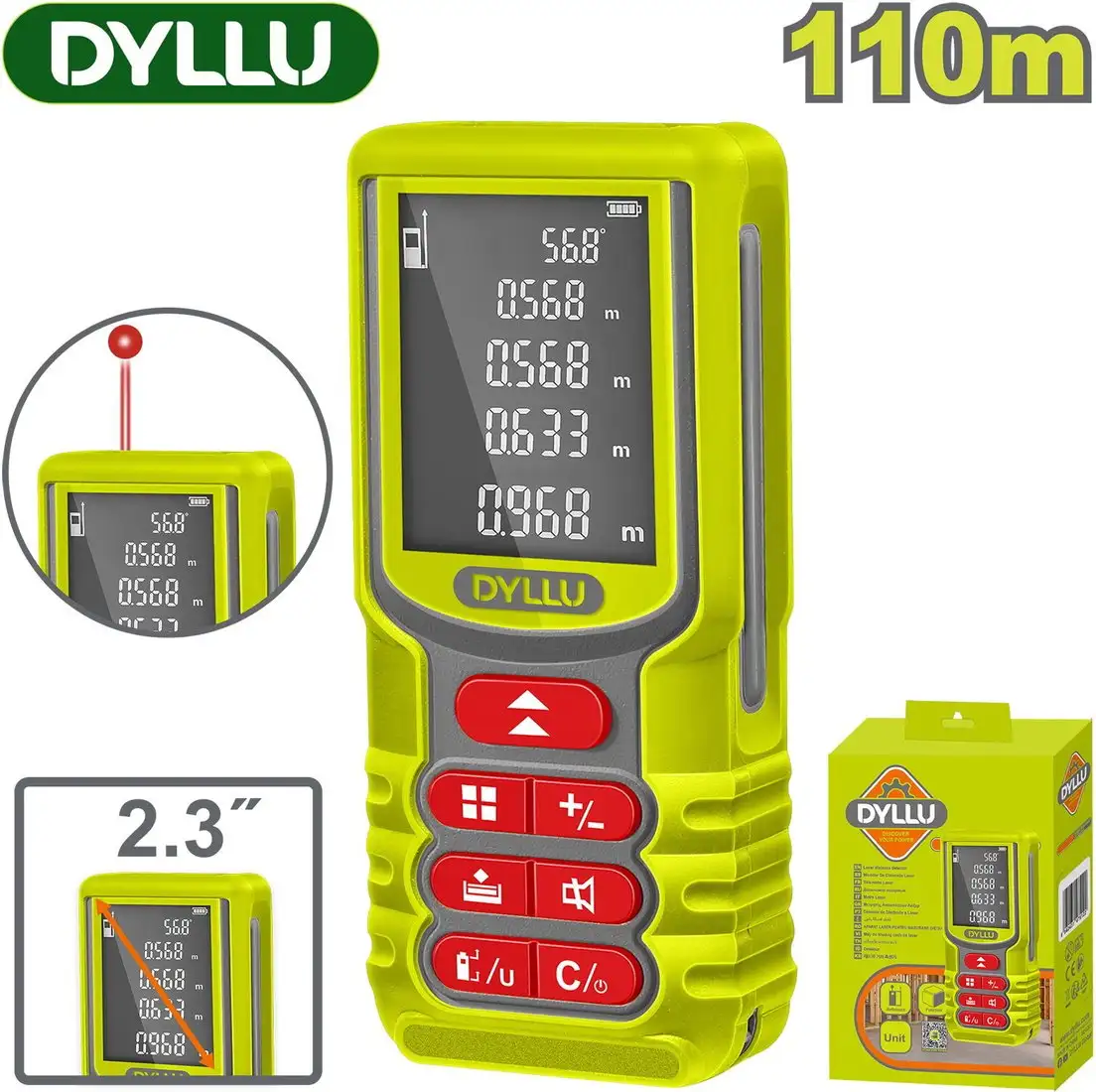 Лазерный дальномер Dyllu DTDL15209 – изображение в каталоге