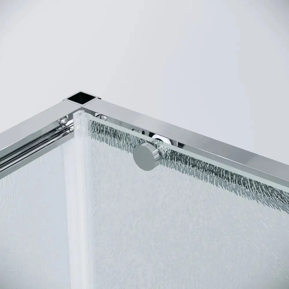 Душевой уголок Grossman Galaxy 100х100х195 120.K33.01.1010.10.02 (хром/шиншилла стекло) - фото товара