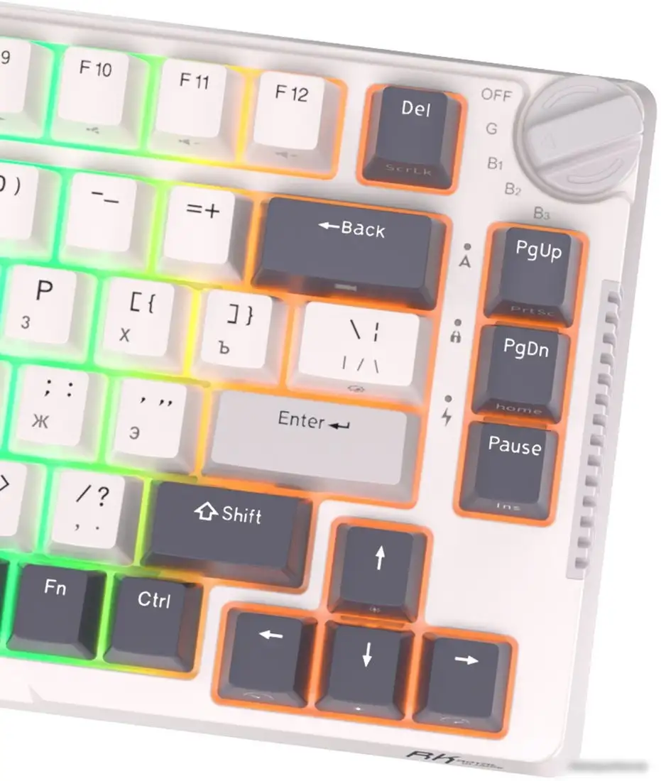 Клавиатура Royal Kludge RK-H81 RGB White Night (RK Blue) – фото товара