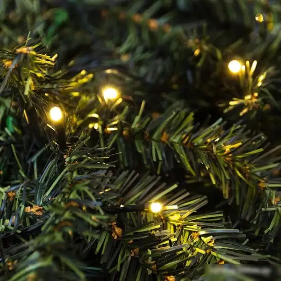 Новогодняя гирлянда Neon-Night Еловый шлейф 2.7 м 307-115 (теплый белый)