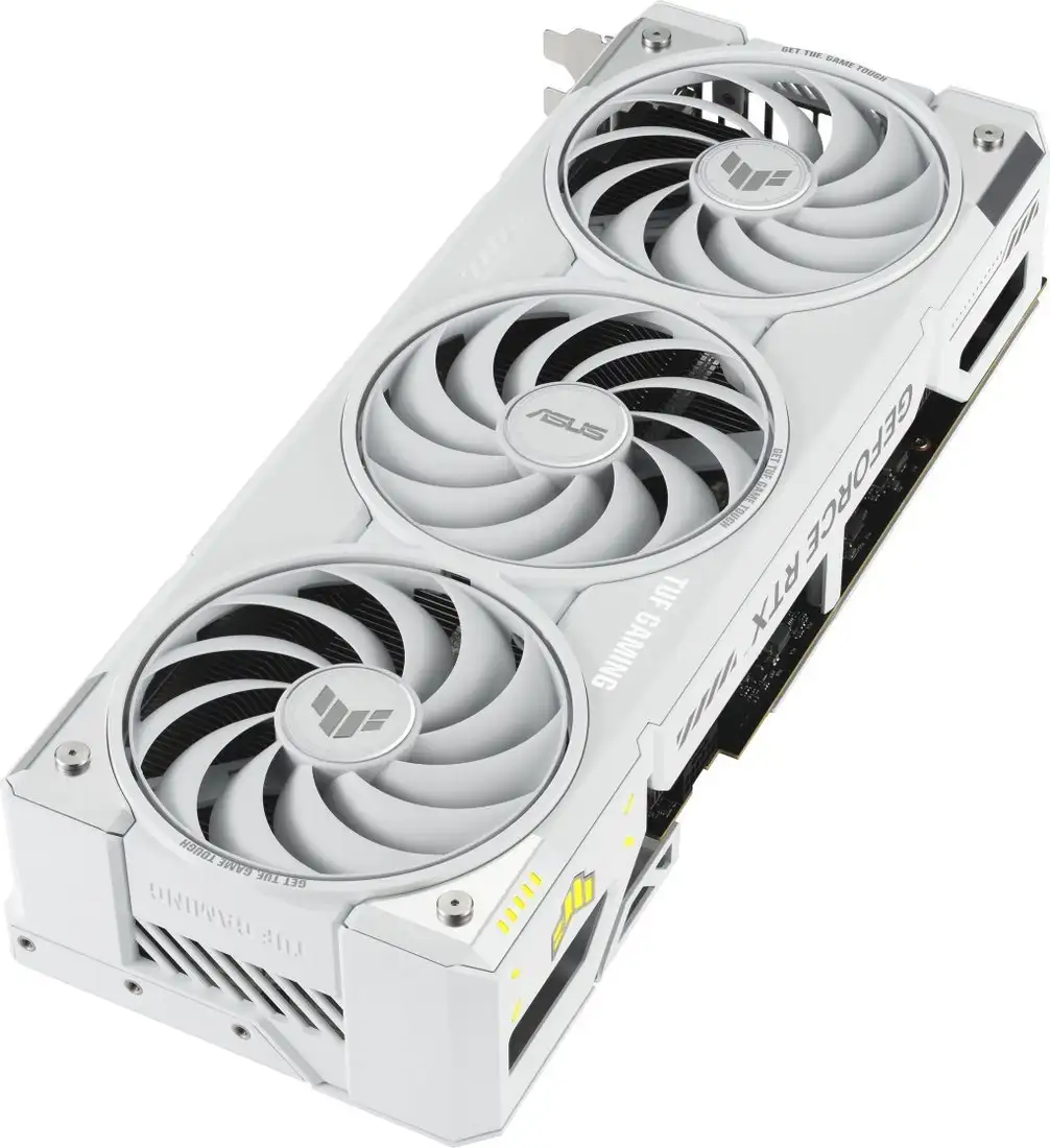 Видеокарта ASUS TUF Gaming GeForce RTX 5070 Ti 16GB GDDR7 White OC Edition TUF-RTX5070TI-O16G-WHITE-GAMING – фото товара