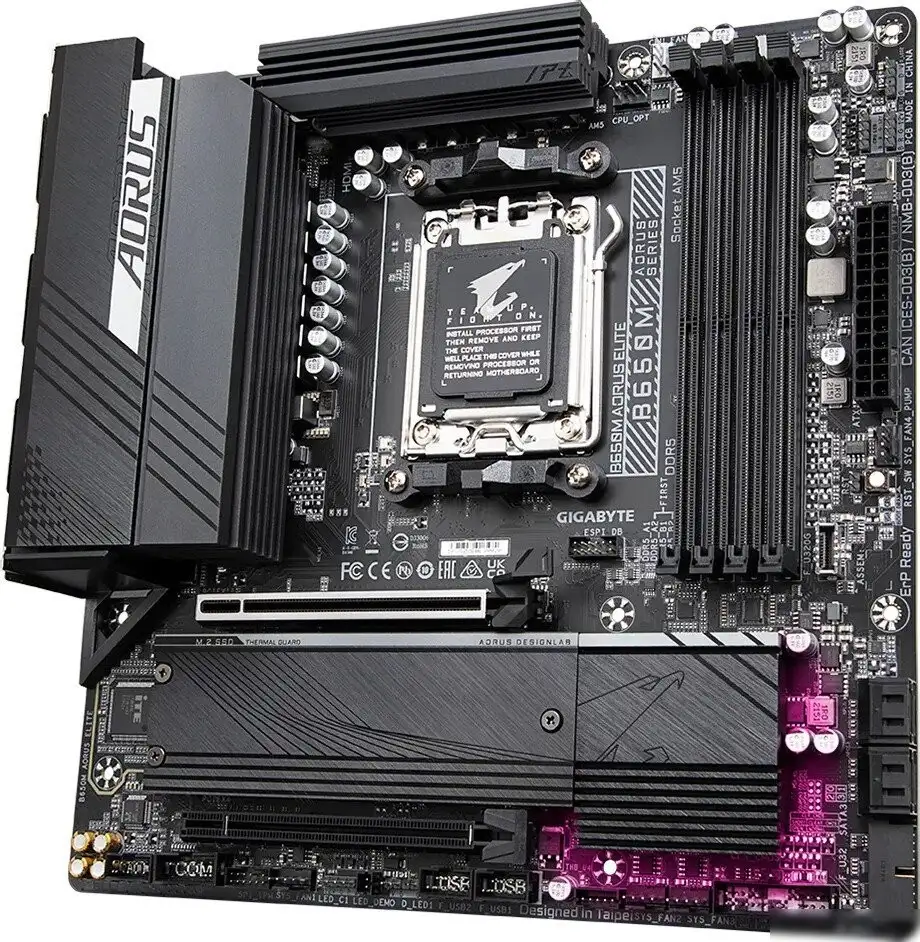 Материнская плата Gigabyte B650M Aorus Elite (rev. 1.2) – фото товара