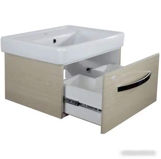 Doratiz Тумба под умывальник Doratiz Коралл 60 9912.820C (светлый дуб) – фото товара