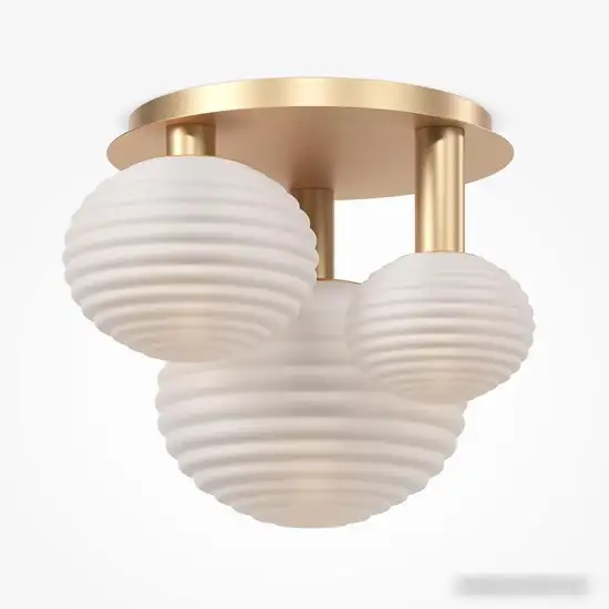 Люстра средней высоты Maytoni Reels MOD268CL-03G – фото товара