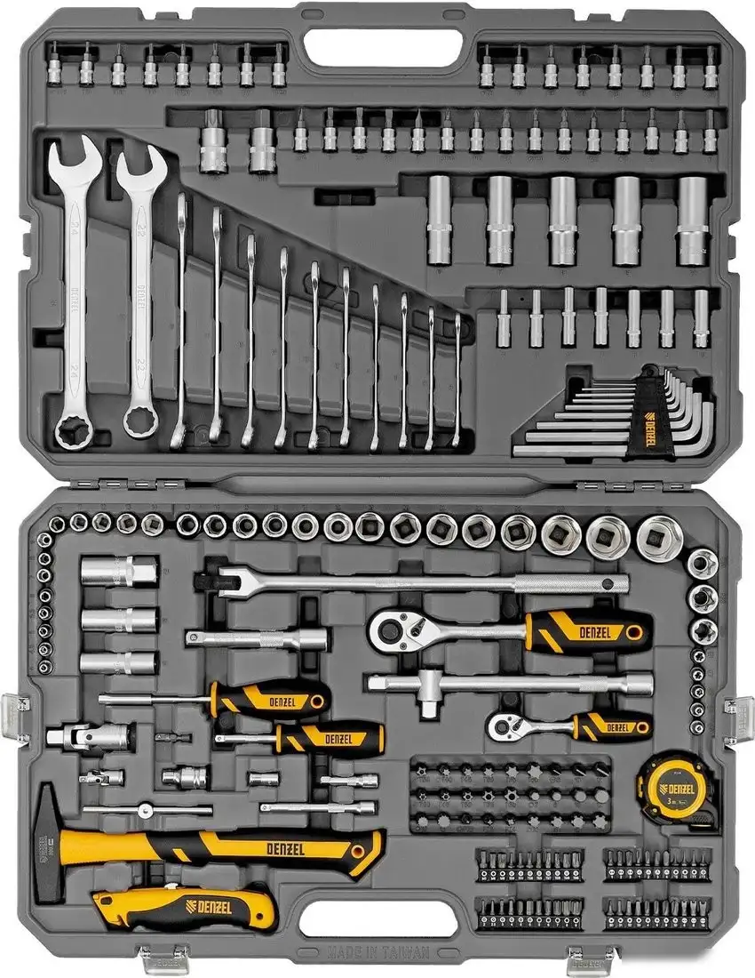 Универсальный набор инструментов Denzel 15806 (194 предмета) – фото товара