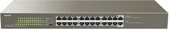 Неуправляемый коммутатор Tenda TEG1124P-24-250W