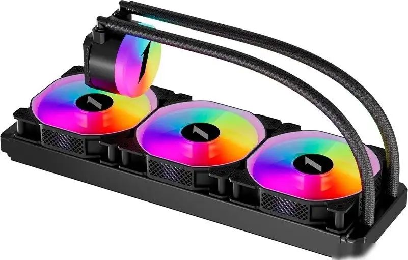 Система жидкостного охлаждения для процессора 1stPlayer TS2 360 (черный) – фото товара