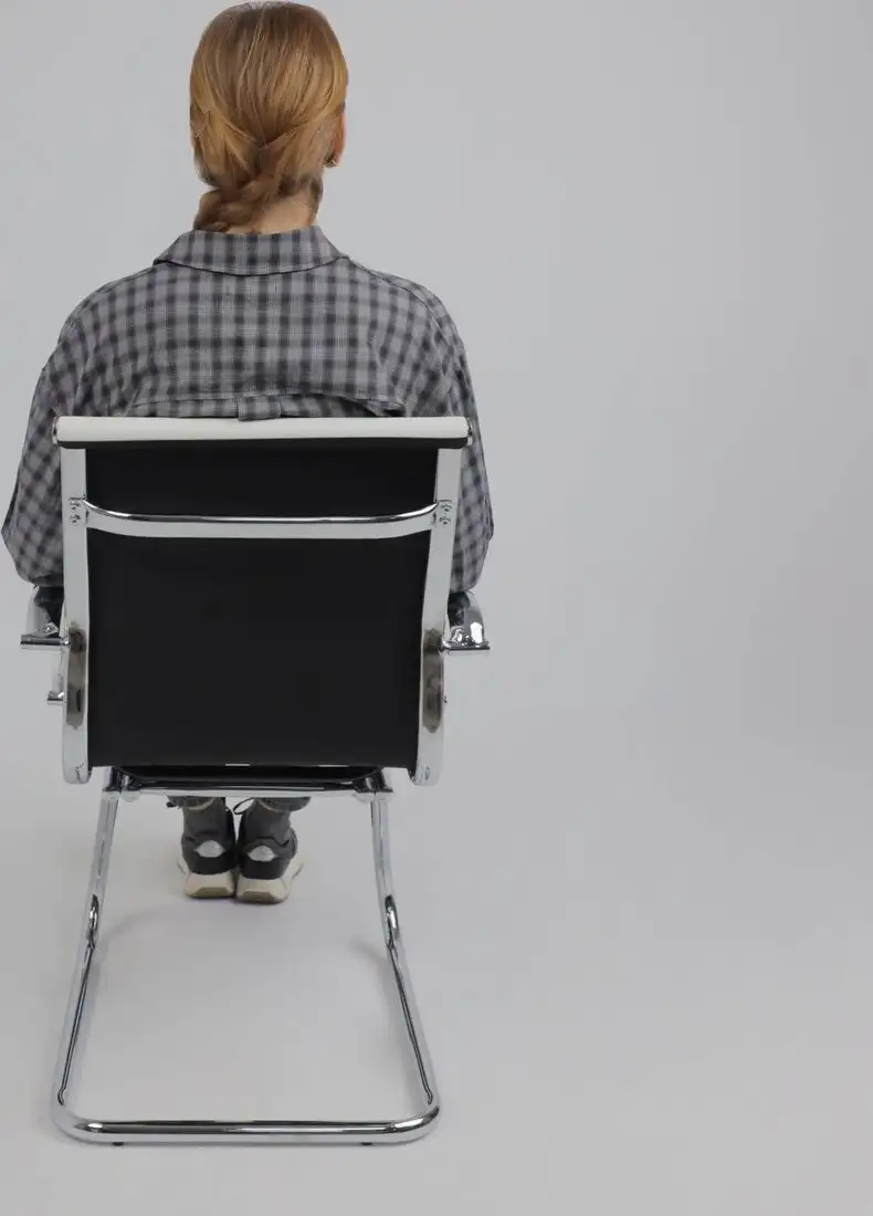 Офисный стул AksHome Mariani (экокожа, белый) – фото товара