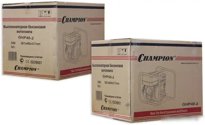 Мотопомпа Champion GHP40-2 - фото товара