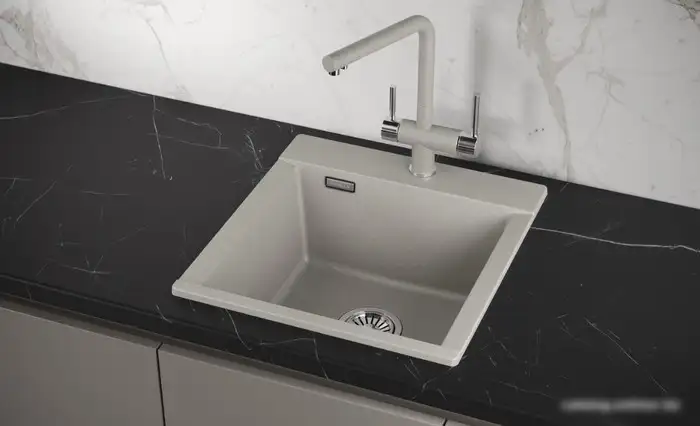 Кухонная мойка Granula ES-4701 (базальт) - фото товара