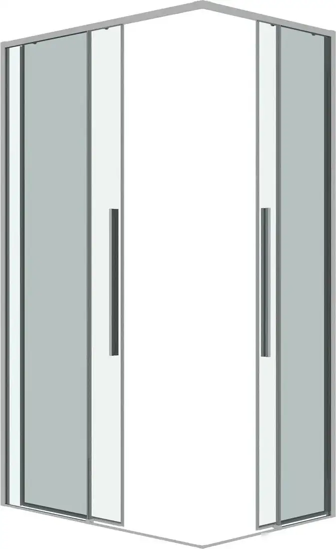 Душевой уголок Grossman Galaxy 120x70x195 300.K33.01.1270.10.00 (хром/прозрачное стекло) - фото товара