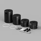 Подвес для неона Maytoni Nemo D25 черный 20312 – изображение в каталоге