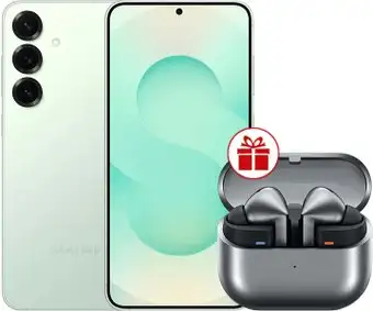 Смартфон Samsung Galaxy S25+ SM-S936B 12GB/256GB (мятный) и наушники Samsung Galaxy Buds 3 Pro по акции