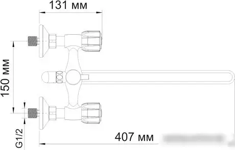 Смеситель Wasserkraft Amper 2902L - фото товара