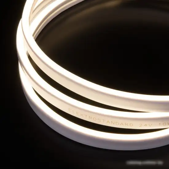 Гибкий неон Elektrostandard 24V 10W 120Led 2835 IP65, дневной белый a056259 – фото товара