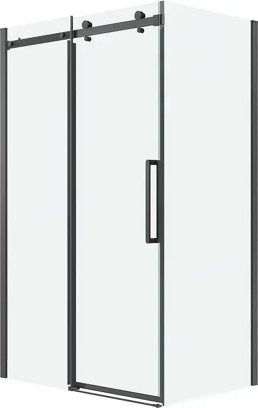 Душевая стенка Grossman Classic 80x195 200.K33.04.80.42.00 (графит сатин/стекло прозрачное) - фото товара