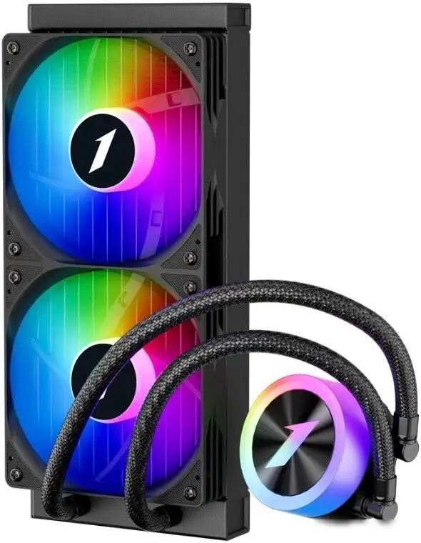 Система жидкостного охлаждения для процессора 1stPlayer TS1 240 (черный) – фото товара