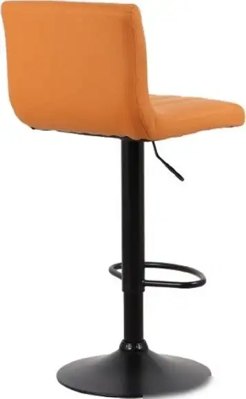 Стул Mara Lumi Black Fabric (оранжевый)
