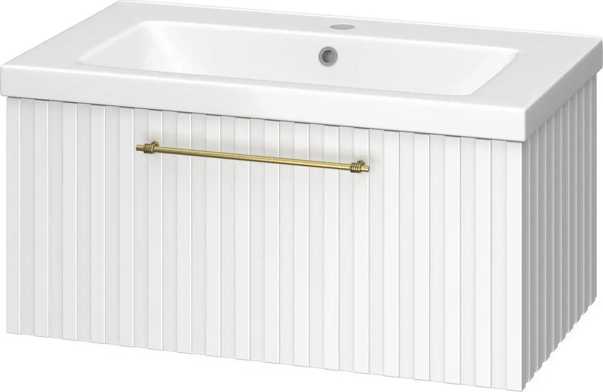 Brevita Тумба под умывальник Alicante 80 ALI-09080-0101Я (белый) – фото товара