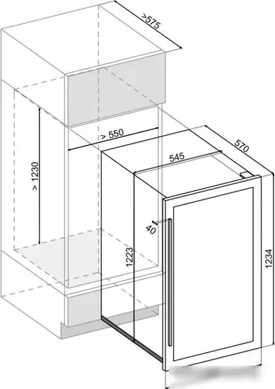 Винный шкаф Dunavox DAVS-72.185DSS — фото товара