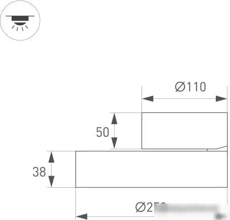 Спот Arlight SP-RONDO-FLAP-R250-30W Day4000 028168 – фото товара
