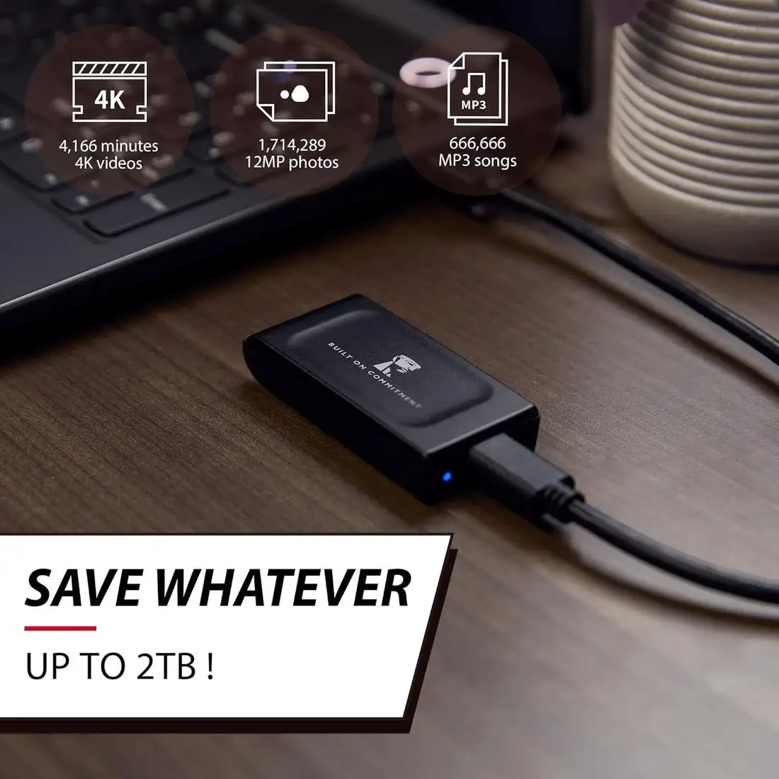 Внешний накопитель Kingston XS1000 1TB SXS1000/1000GA – фото товара