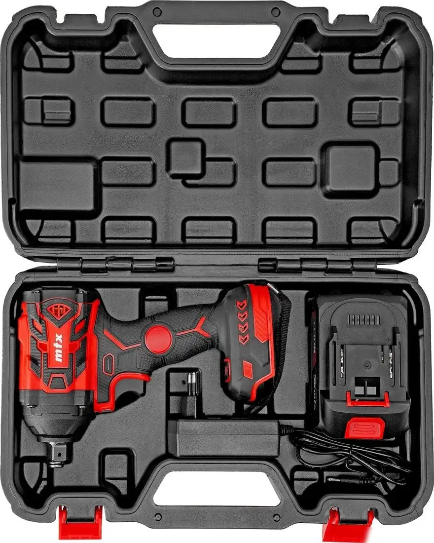 Гайковерт MTX CIWU-BL-20-600 (с 1-им АКБ, кейс) – фото товара