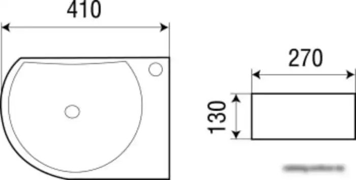 Умывальник WeltWasser Aisbach 5014R - фото товара