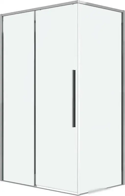 Душевая стенка Grossman Galaxy 100х195 200.K33.01.100.10.00 (хром/стекло прозрачное) - фото товара