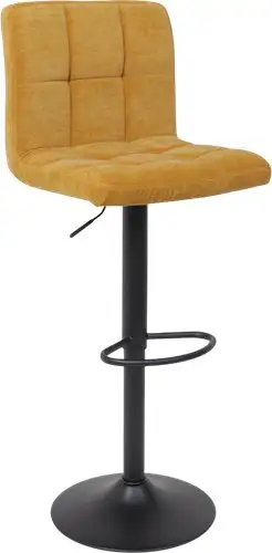 Стул AksHome Logos (горчичный шенилл Ote Canna 273/черный) – изображение в каталоге