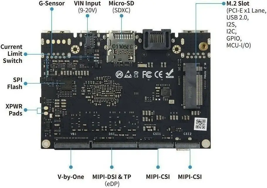 Одноплатный компьютер Khadas VIM4 KVIM4-001 – фото товара