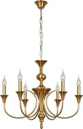 Подвесная люстра Arte Lamp Collinetta A4094LM-6PB – изображение в каталоге