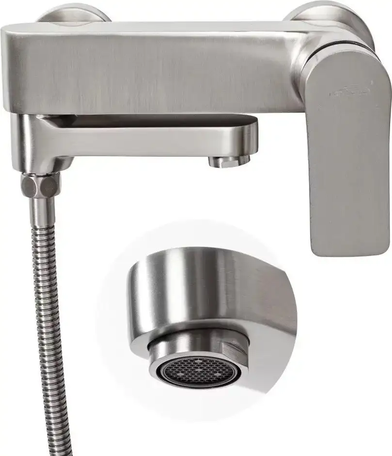 Смеситель Hansberge H4010 (никель) - фото товара