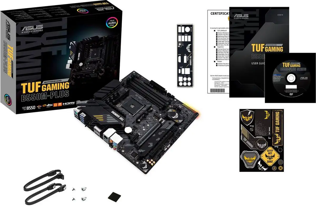 Материнская плата ASUS TUF Gaming B550M-Plus – фото товара
