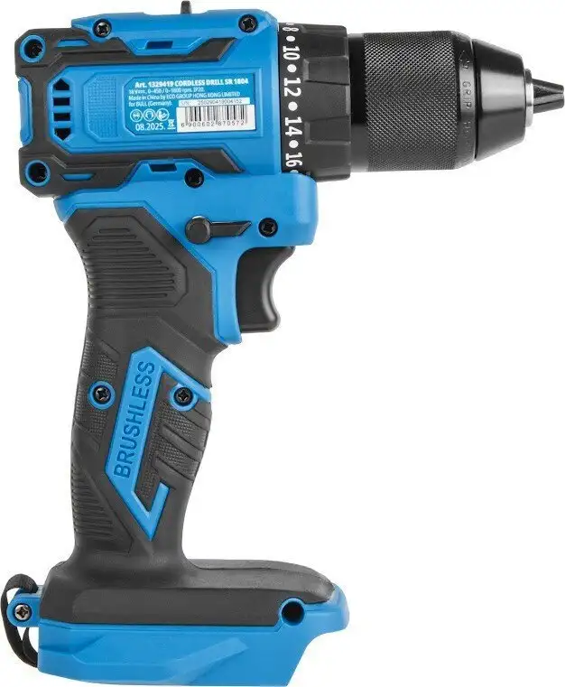 Дрель-шуруповерт Bull SR 1804 2329057 (с 2-мя АКБ, кейс) – фото товара