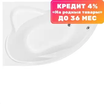 Ванна Ventospa Nika 160x105 L (с каркасом) - изображение в каталоге